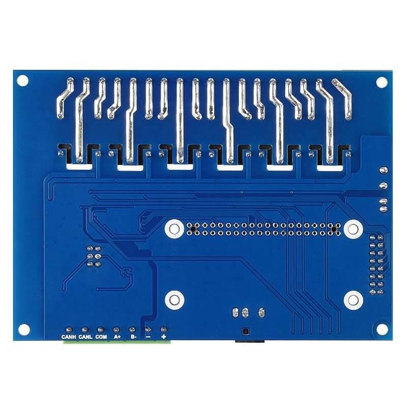 Industrial 6-Channel Relay Module for Raspberry Pi Zero by Waveshare - The Pi Hut