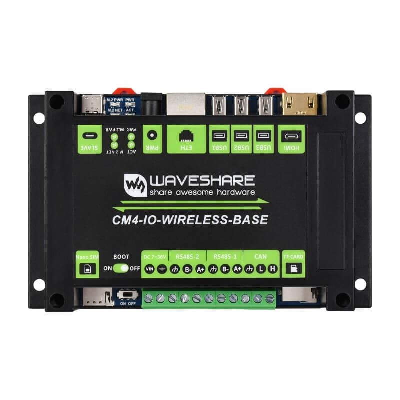 Industrial IoT Wireless Expansion Module for Raspberry Pi CM4 by Waveshare - The Pi Hut