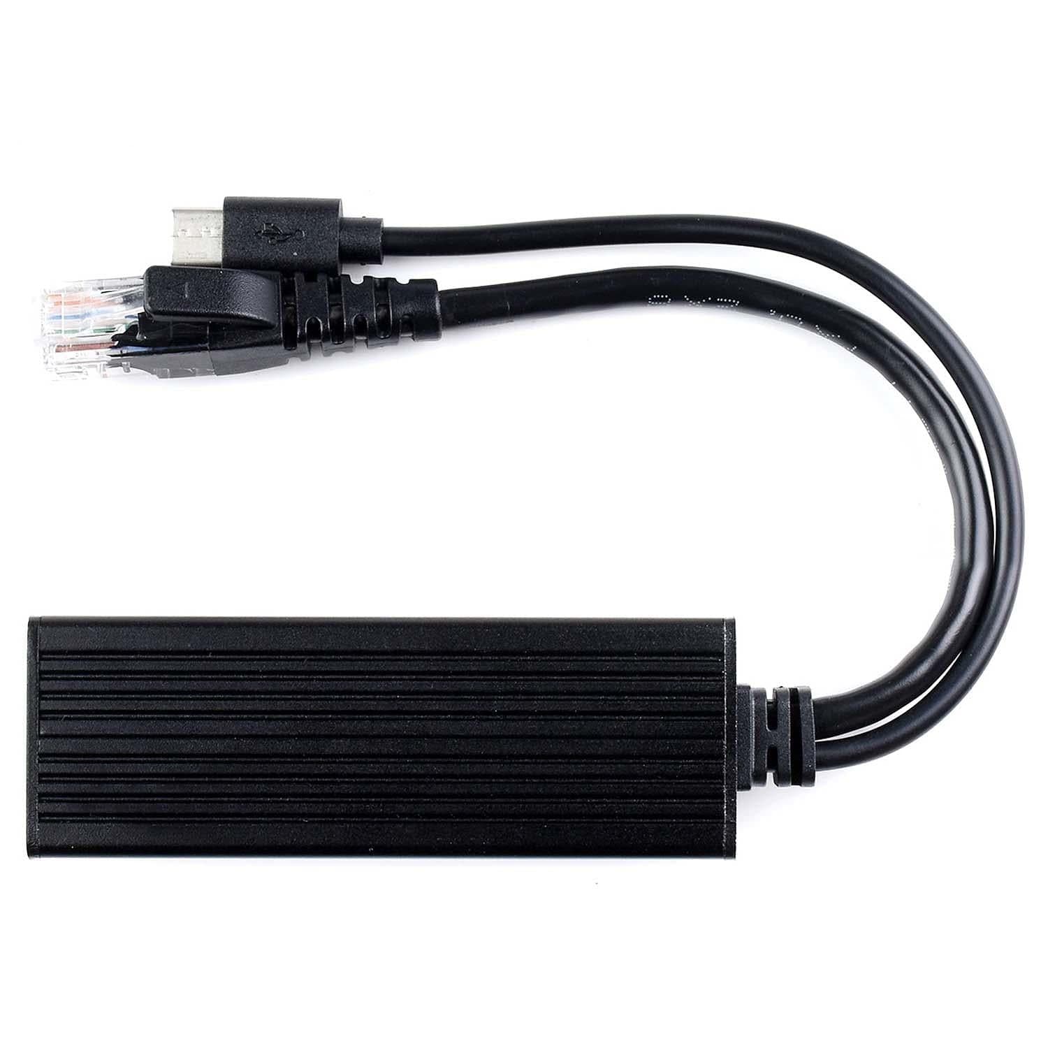 Industrial USB-C Gigabit PoE Splitter (5V 2.5A) by Waveshare - The Pi Hut