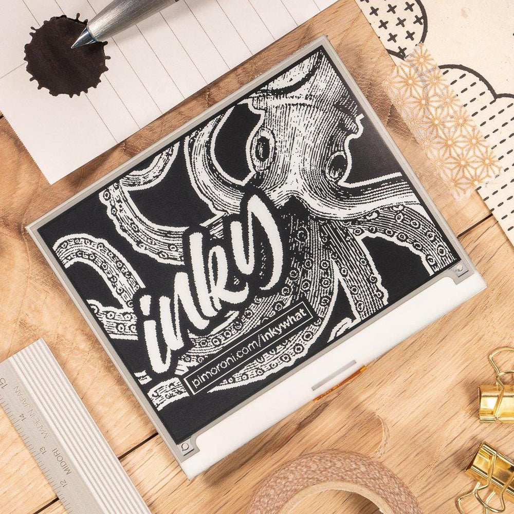 Inky wHAT (ePaper/eInk/EPD) - Black/White by Pimoroni - The Pi Hut