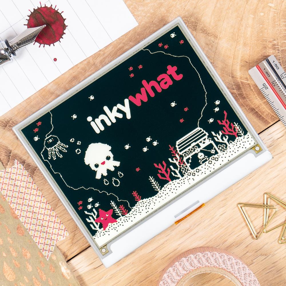 Inky wHAT (ePaper/eInk/EPD) - Red/Black/White by Pimoroni - The Pi Hut