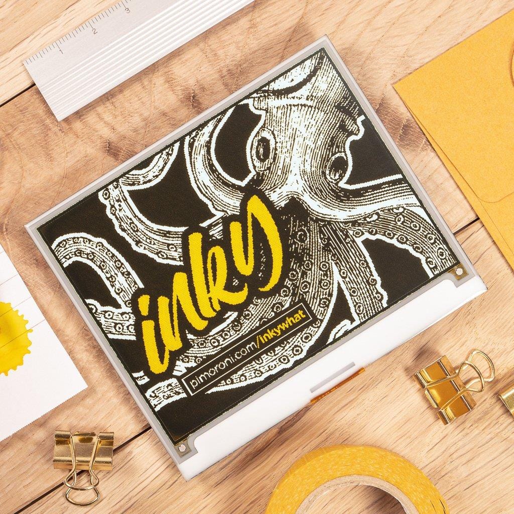 Inky wHAT (ePaper/eInk/EPD) - Yellow/Black/White by Pimoroni - The Pi Hut