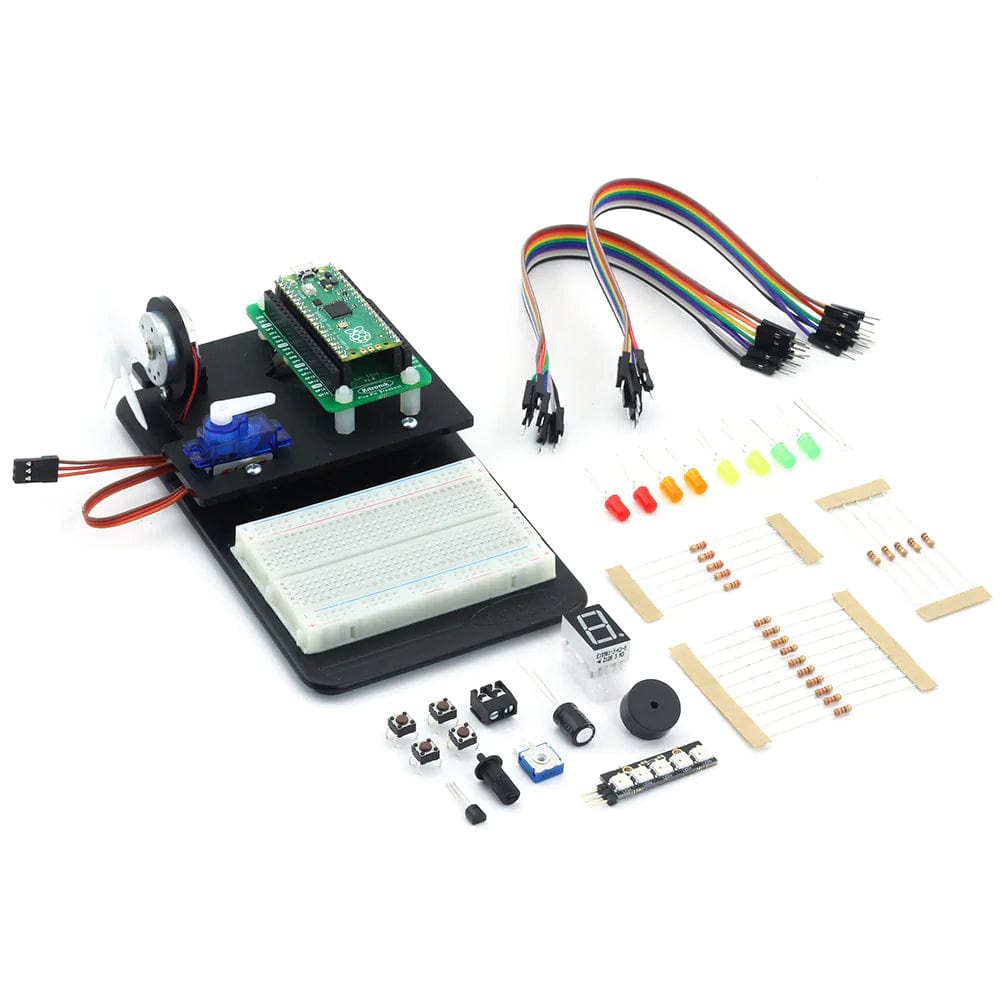 Inventor's Kit for the Raspberry Pi Pico by Kitronik - The Pi Hut