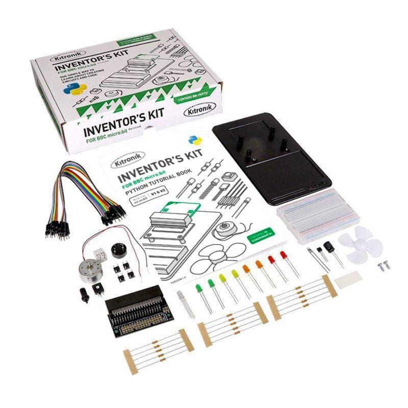 Inventors Kit for the BBC micro:bit - Python version by Kitronik - The Pi Hut