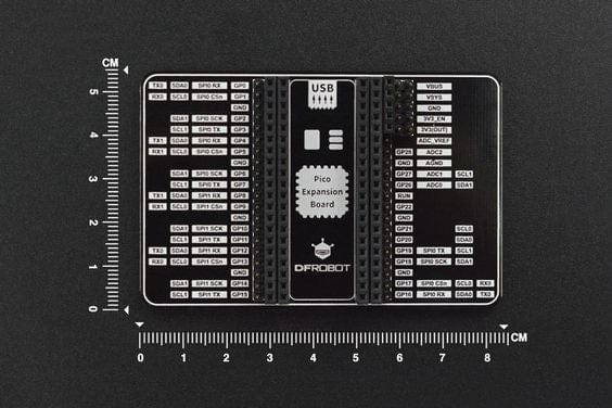 IO Expansion Board for Raspberry Pi Pico by DFRobot - The Pi Hut