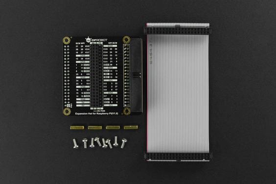 IO Expansion Hat for Raspberry Pi 500/400 by DFRobot - The Pi Hut