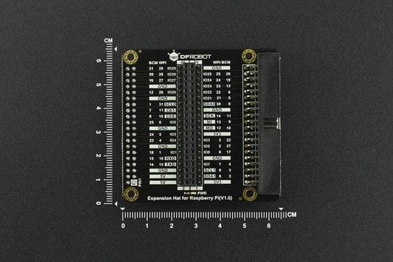 IO Expansion Hat for Raspberry Pi 500/400 by DFRobot - The Pi Hut