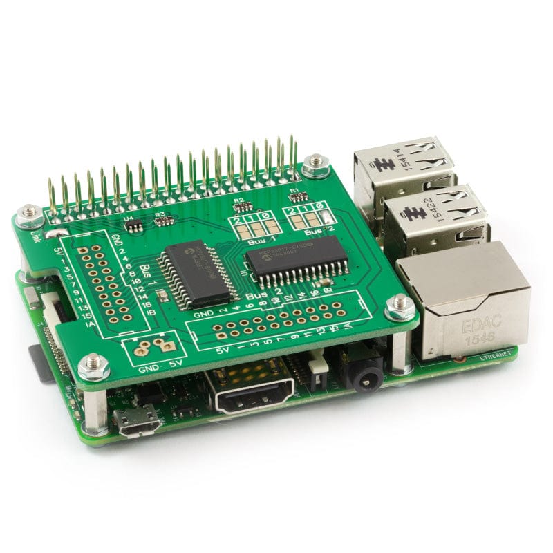 IO Pi Plus by ABelectronics - The Pi Hut