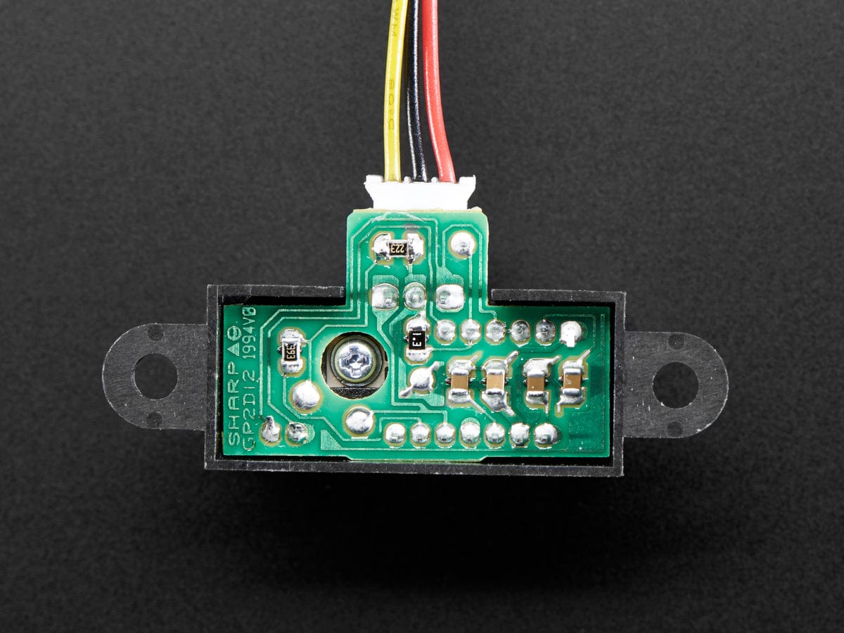 IR distance sensor includes cable (20cm-150cm) (GP2Y0A02YK) by The Pi Hut - The Pi Hut