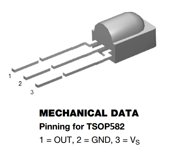 IR - Infrared Sensor (TSOP58238) by The Pi Hut - The Pi Hut