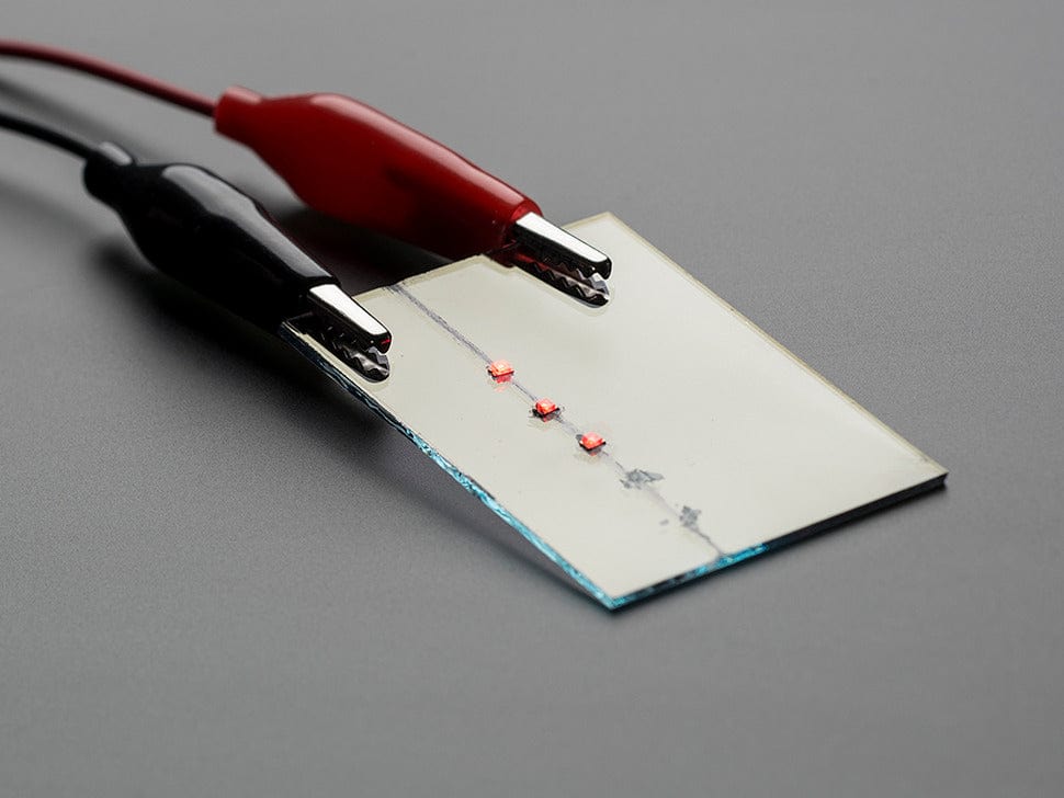 ITO (Indium Tin Oxide) Coated Glass - 50mm x 50mm by The Pi Hut - The Pi Hut