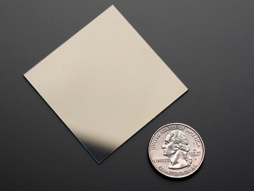 ITO (Indium Tin Oxide) Coated Glass - 50mm x 50mm by The Pi Hut - The Pi Hut