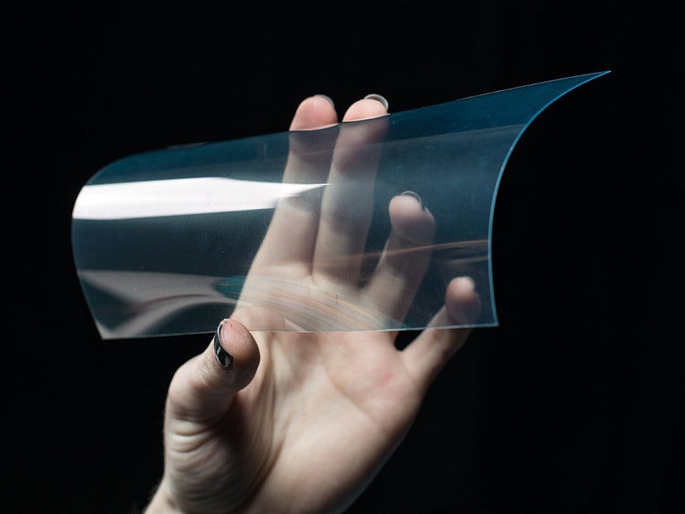 ITO (Indium Tin Oxide) Coated PET Plastic - 100mm x 200mm by The Pi Hut - The Pi Hut