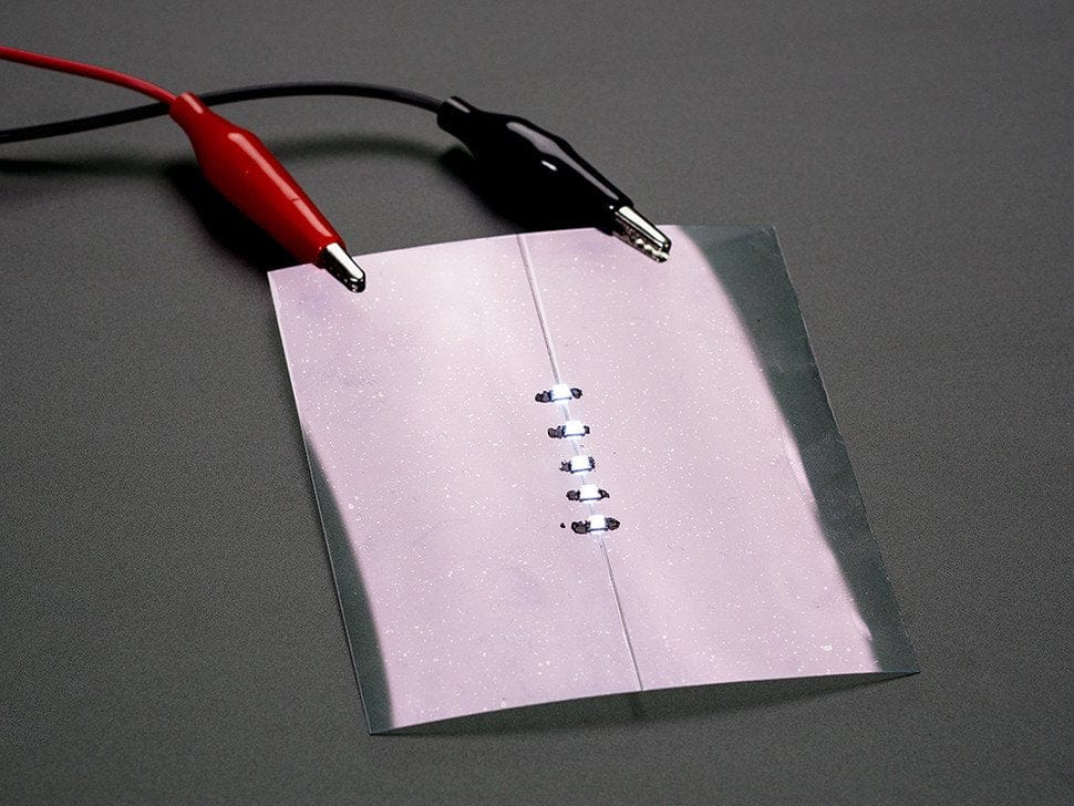 ITO (Indium Tin Oxide) Coated PET Plastic - 100mm x 200mm by The Pi Hut - The Pi Hut