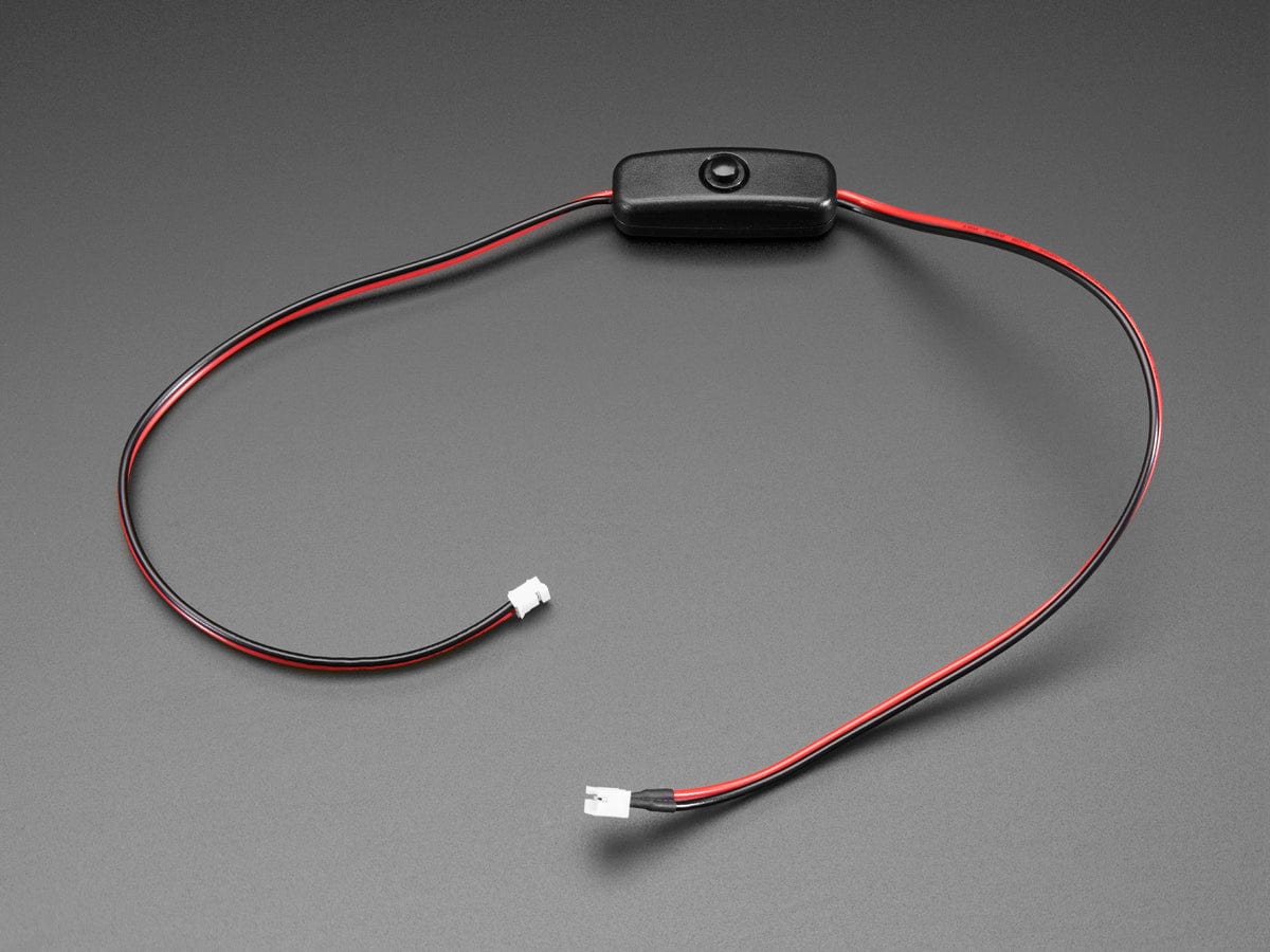 JST 2-pin Extension Cable with On/Off Switch - JST PH2 by The Pi Hut - The Pi Hut