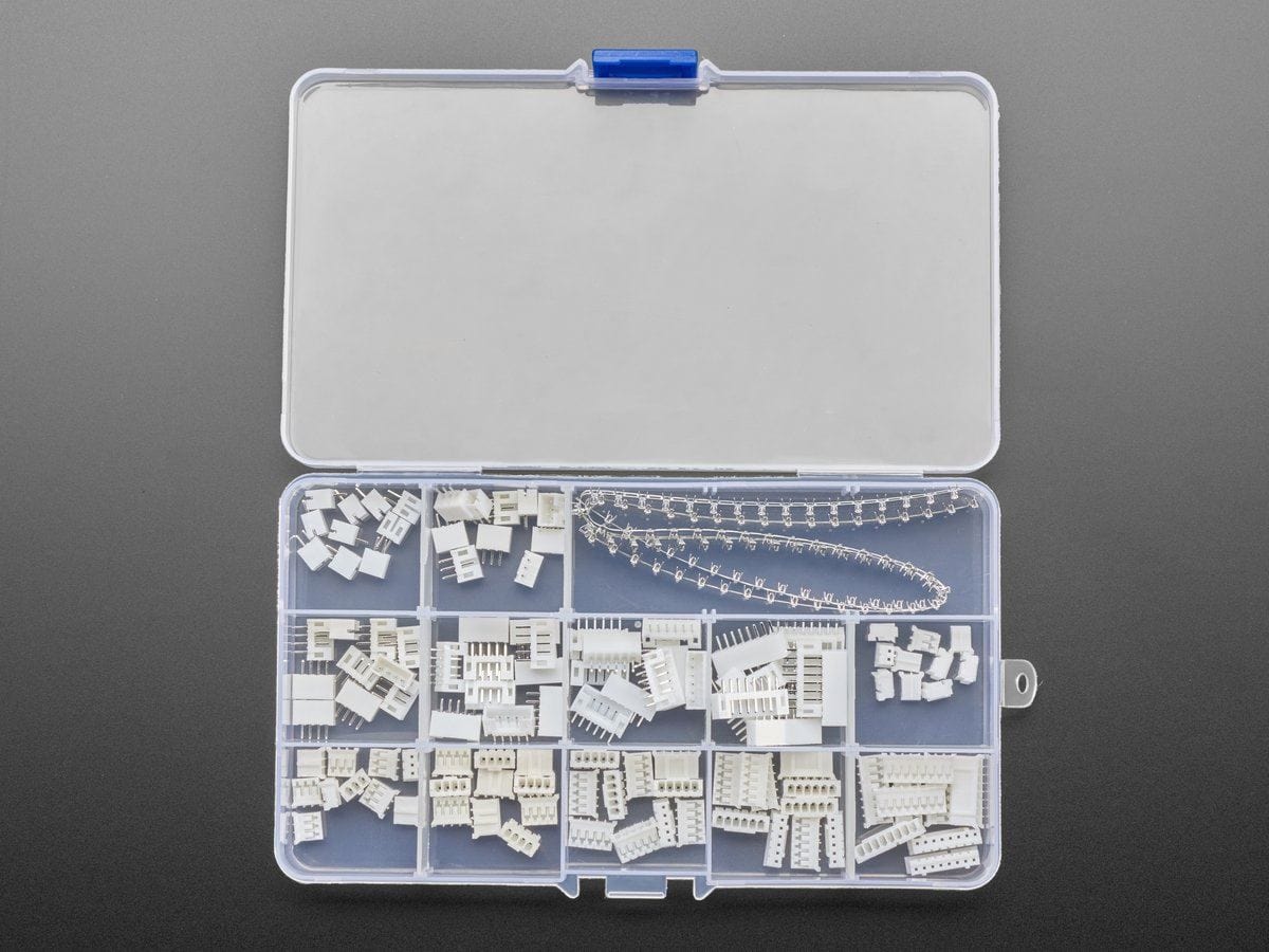JST PH 2.0mm Pitch Connector Kit - 220 Piece Kit by The Pi Hut - The Pi Hut