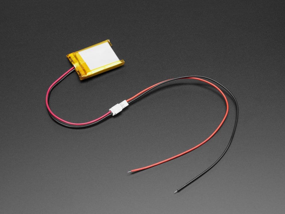 JST PH 2-Pin Cable – Male Header 200mm by The Pi Hut - The Pi Hut