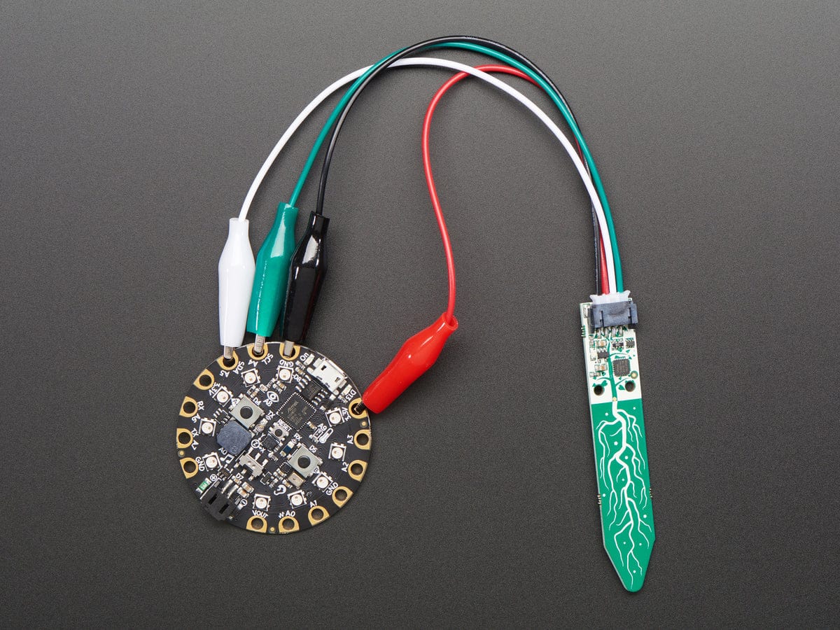 JST PH 4-pin Plug to Color Coded Alligator Clips Cable by The Pi Hut - The Pi Hut