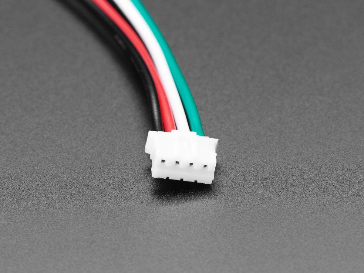JST PH 4-Pin to Female Socket Cable - I2C STEMMA Cable - 200mm by The Pi Hut - The Pi Hut