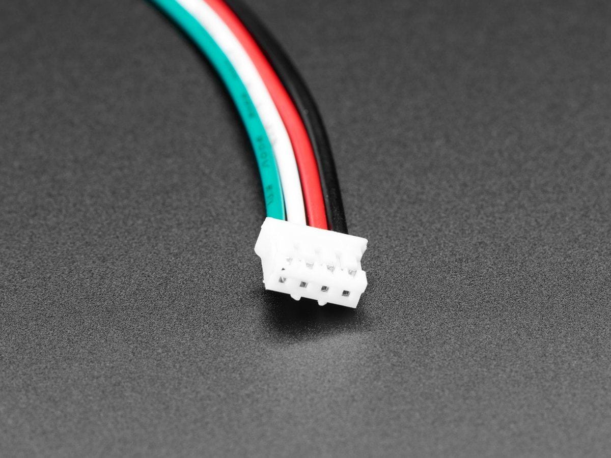 JST PH 4-Pin to Male Header Cable - I2C STEMMA Cable - 200mm by The Pi Hut - The Pi Hut