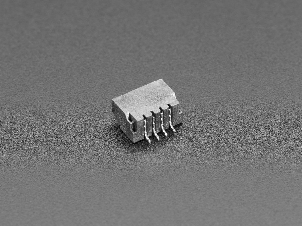 JST SH 4-pin Right Angle Connector (10-pack) (Qwiic Compatible) by The Pi Hut - The Pi Hut