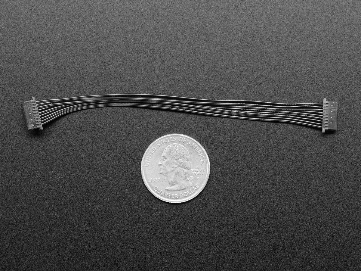 JST SH 9-Pin Cable - 100mm long by The Pi Hut - The Pi Hut