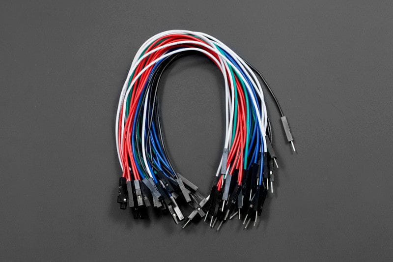 Jumper Wires 7.8" F/M (High Quality 30 Pack) by DFRobot - The Pi Hut