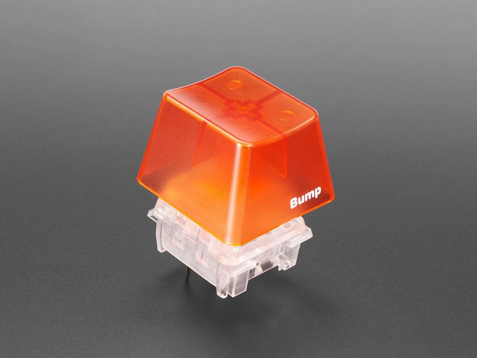 Kailh Big Mechanical Key Switch - Tactile Burnt Orange - 1 Piece by The Pi Hut - The Pi Hut