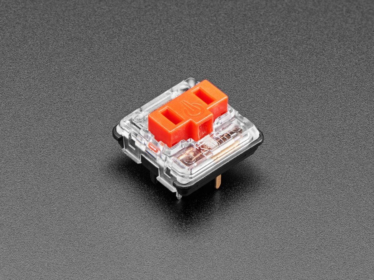 Kailh CHOC Low Profile Red Linear Key Switches - 10-pack by The Pi Hut - The Pi Hut