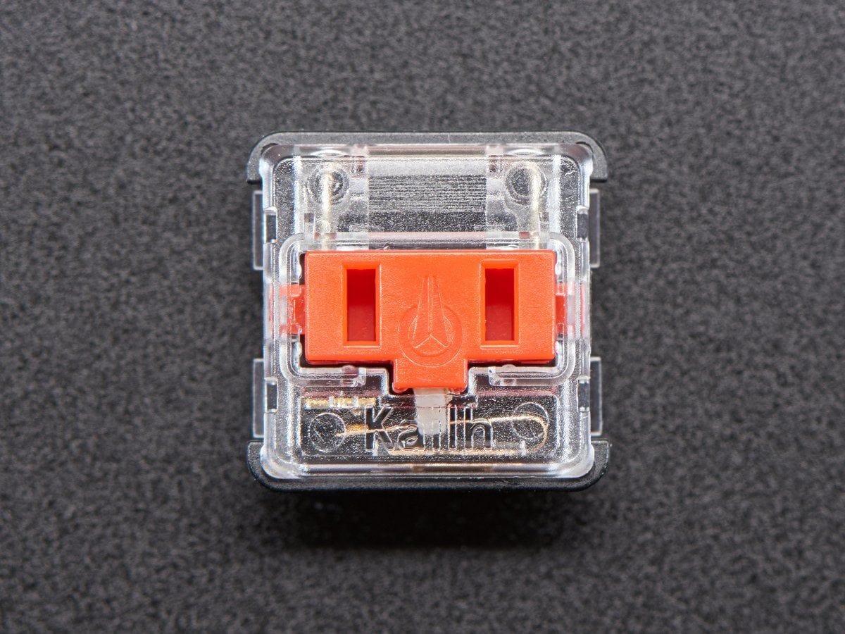 Kailh CHOC Low Profile Red Linear Key Switches - 10-pack by The Pi Hut - The Pi Hut