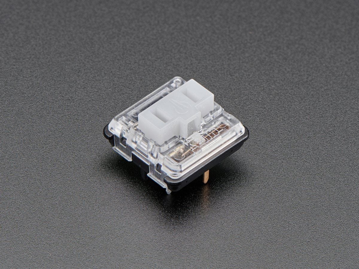 Kailh CHOC Low Profile White Clicky Key Switches - 10 Pack by The Pi Hut - The Pi Hut
