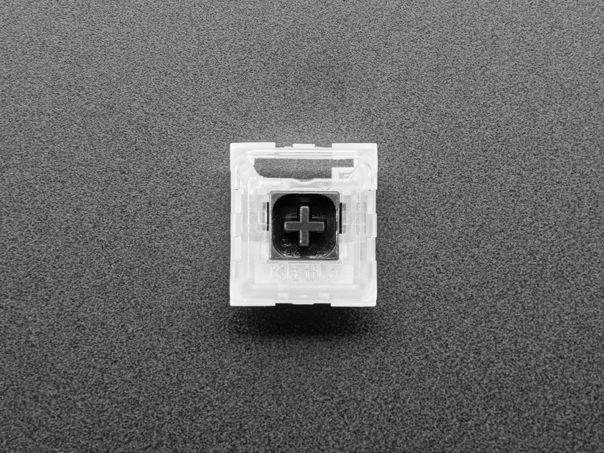 Kailh Mechanical Key Switches - Linear Black - 10 pack (Cherry MX Black Compatible) by The Pi Hut - The Pi Hut