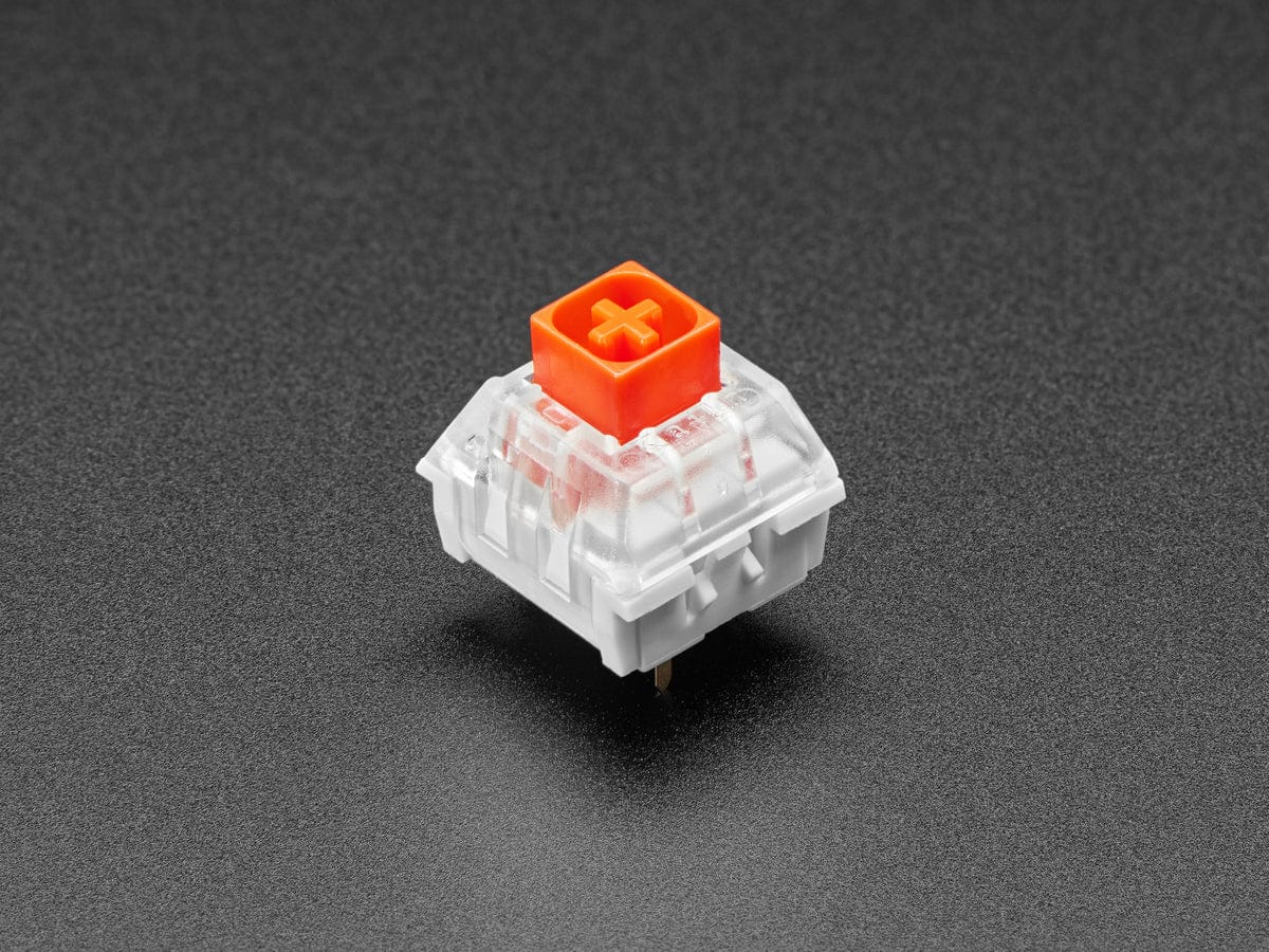 Kailh Mechanical Key Switches - Linear Red - 10 pack (Cherry MX Red Compatible) by The Pi Hut - The Pi Hut
