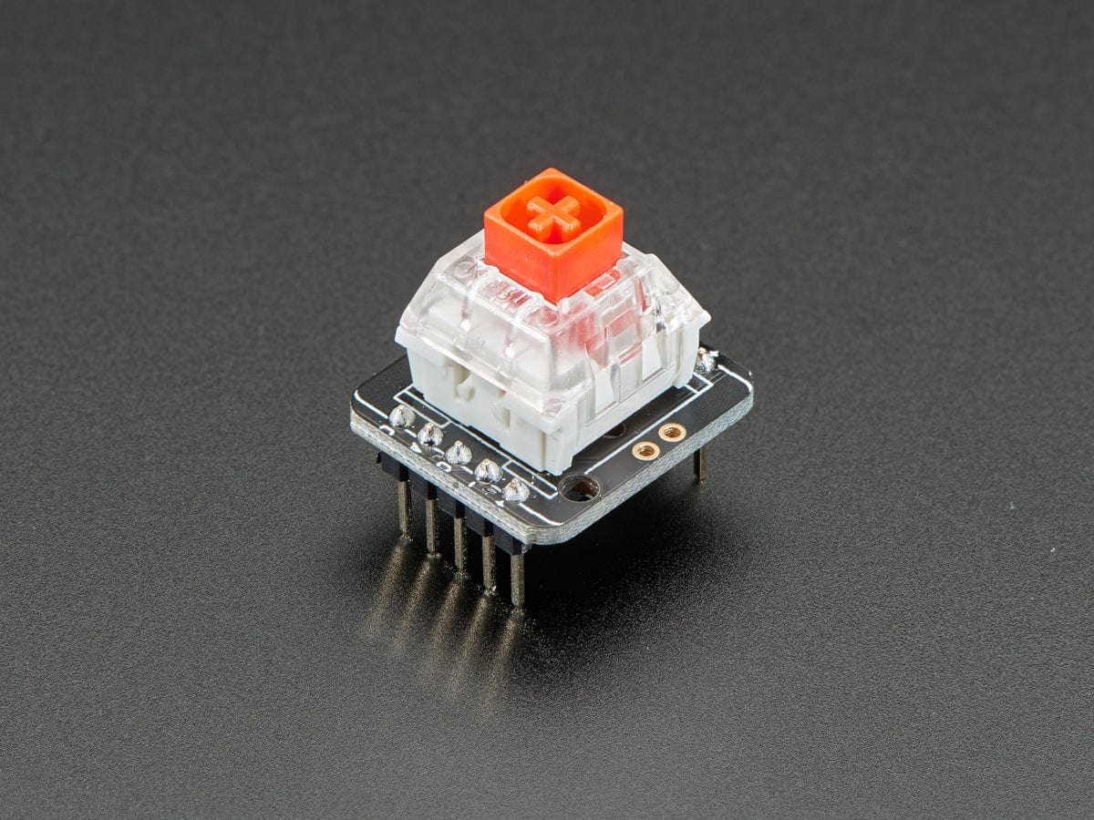 Kailh Mechanical Key Switches - Linear Red - 10 pack (Cherry MX Red Compatible) by The Pi Hut - The Pi Hut