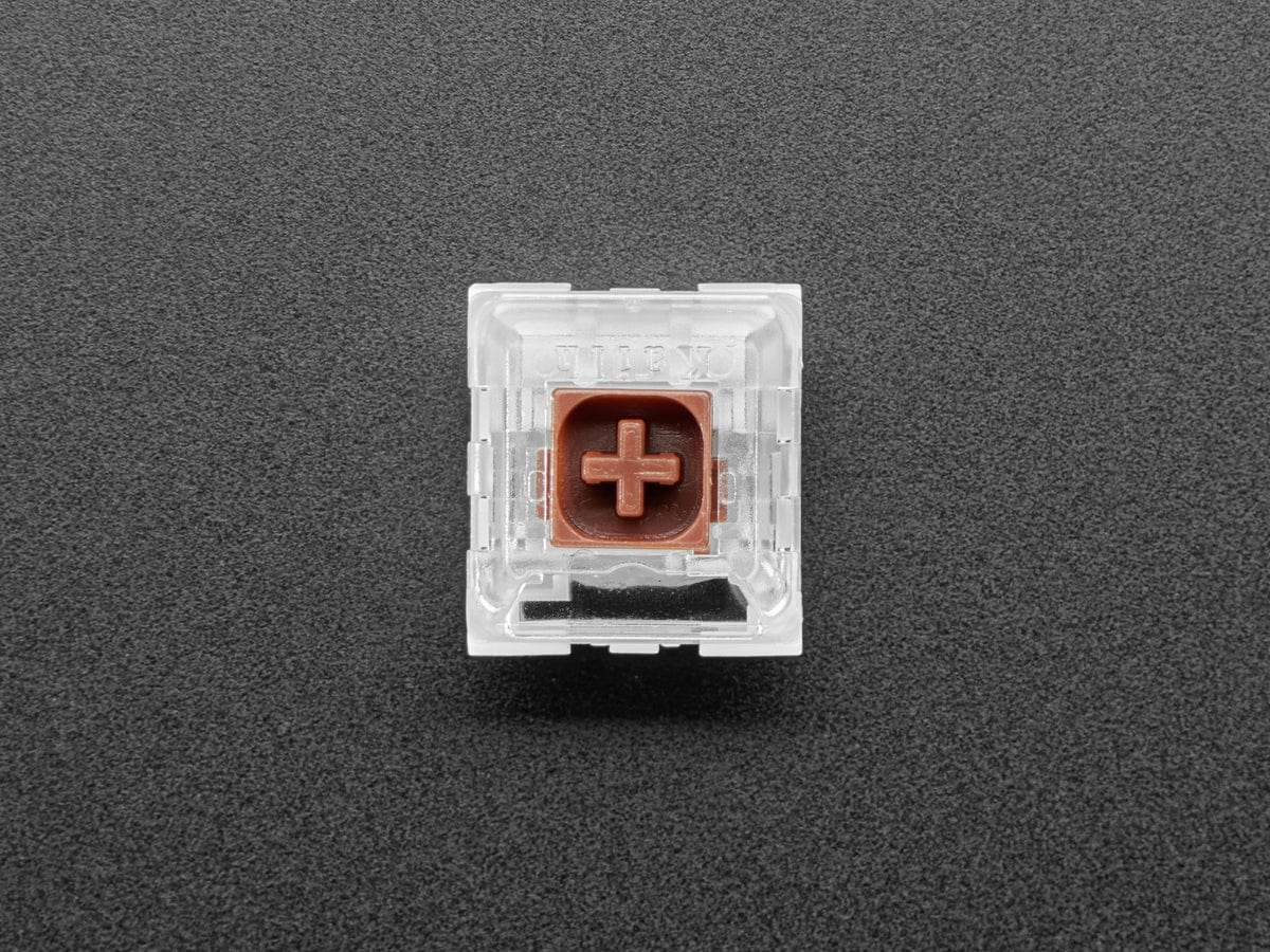Kailh Mechanical Key Switches - Tactile Brown - 10 pack (Cherry MX Brown Compatible) by The Pi Hut - The Pi Hut