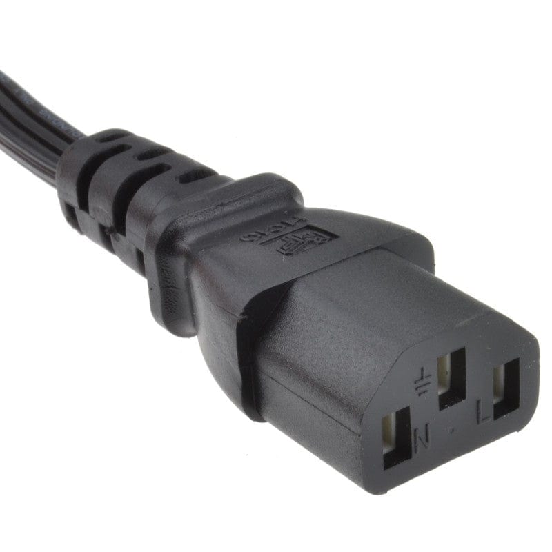 "Kettle" Type Power Cable 2m - IEC C13 (US) by ModMyPi - The Pi Hut