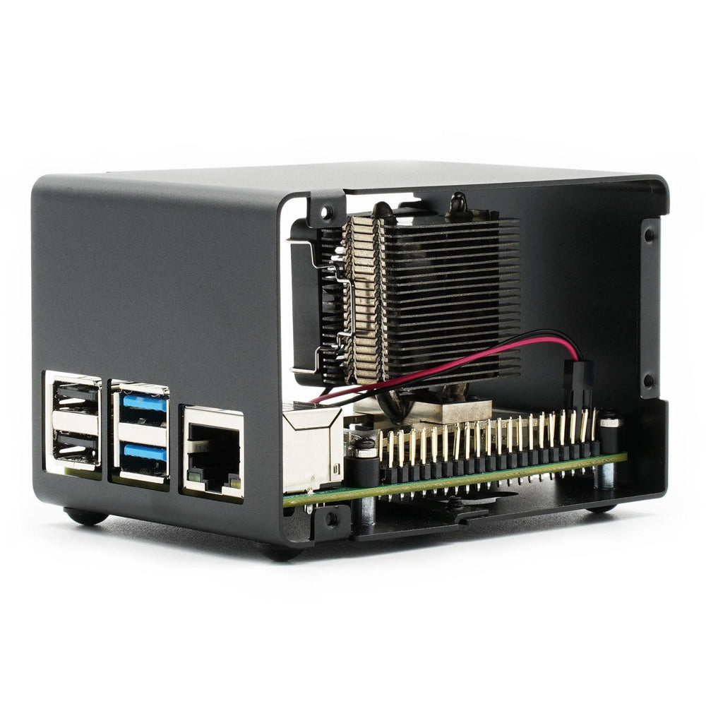 KKSB Tall Aluminium Case for Raspberry Pi 4 by KKSB - The Pi Hut