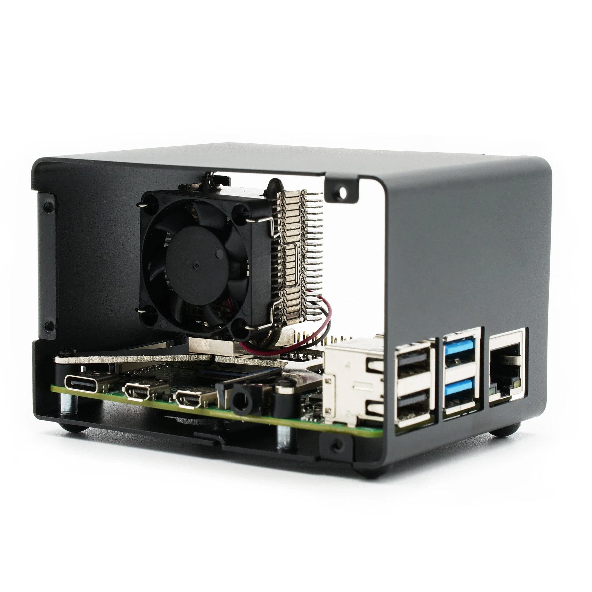 KKSB Tall Aluminium Case for Raspberry Pi 4 by KKSB - The Pi Hut