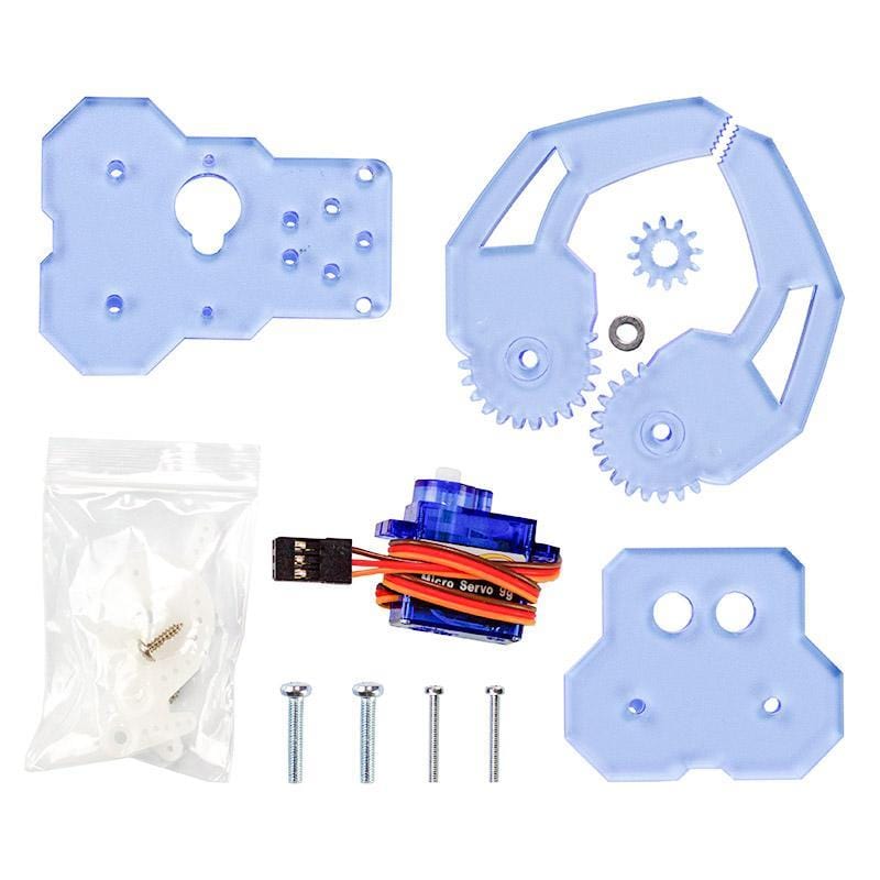 Klaw Mk2 Robotic Gripper Kit by Kitronik - The Pi Hut