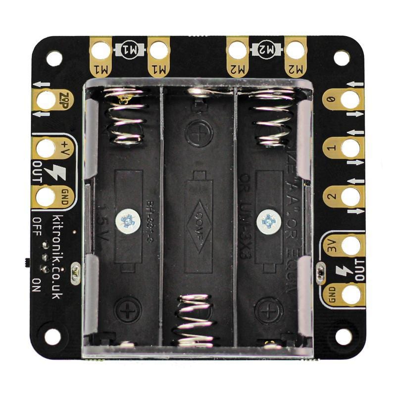 Klip Motor Driver for BBC micro:bit by Kitronik - The Pi Hut