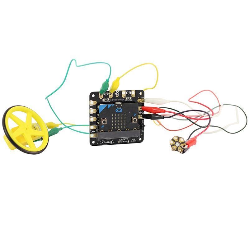Klip Motor Driver for BBC micro:bit by Kitronik - The Pi Hut