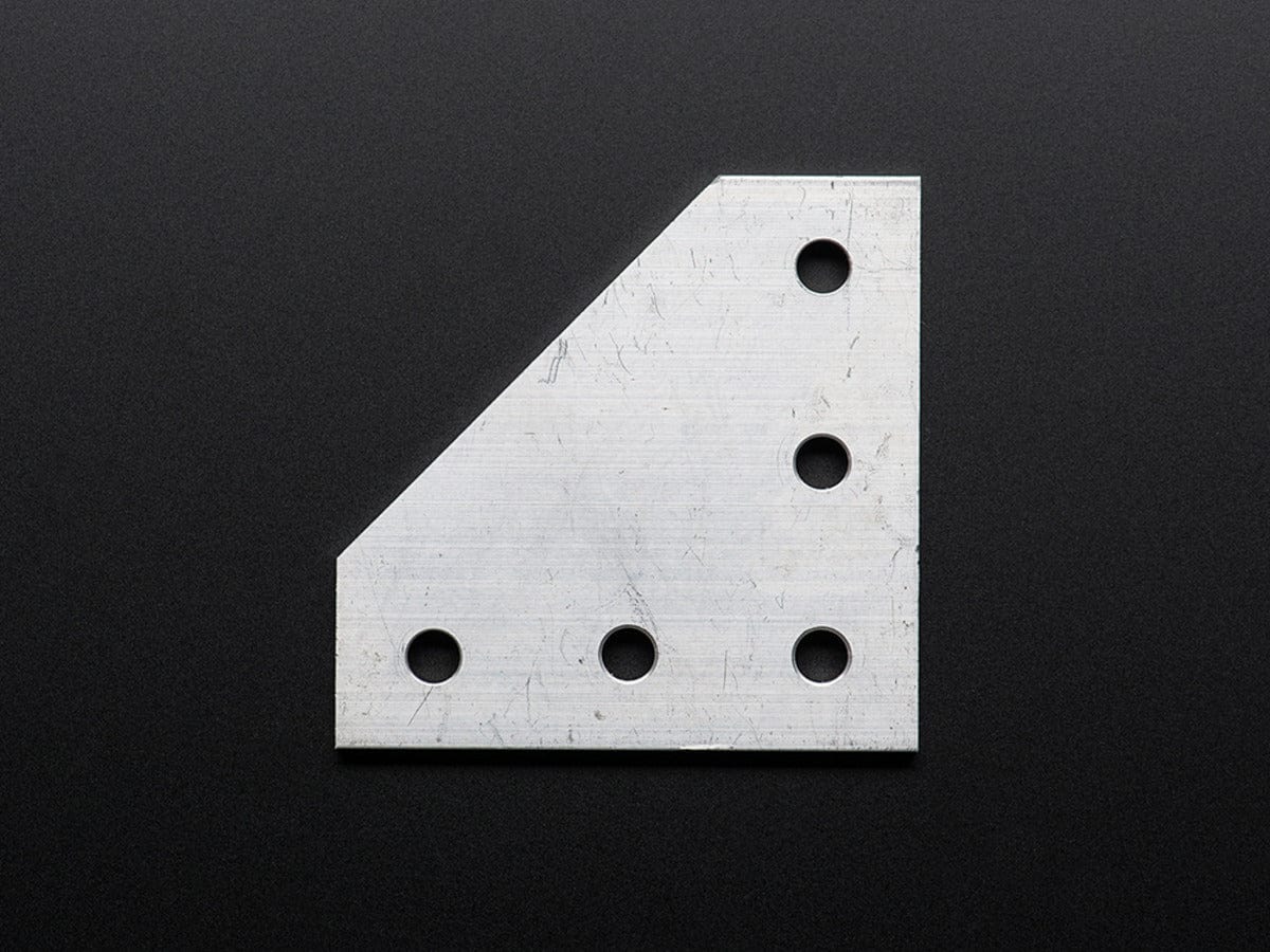 L-Plate for 2020 Aluminum Extrusion by The Pi Hut - The Pi Hut