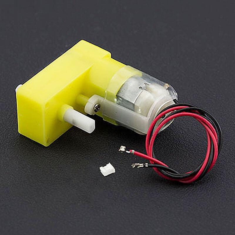 L-Shape TT Geared Motor with Back Shaft (6v 160RPM) by DFRobot - The Pi Hut