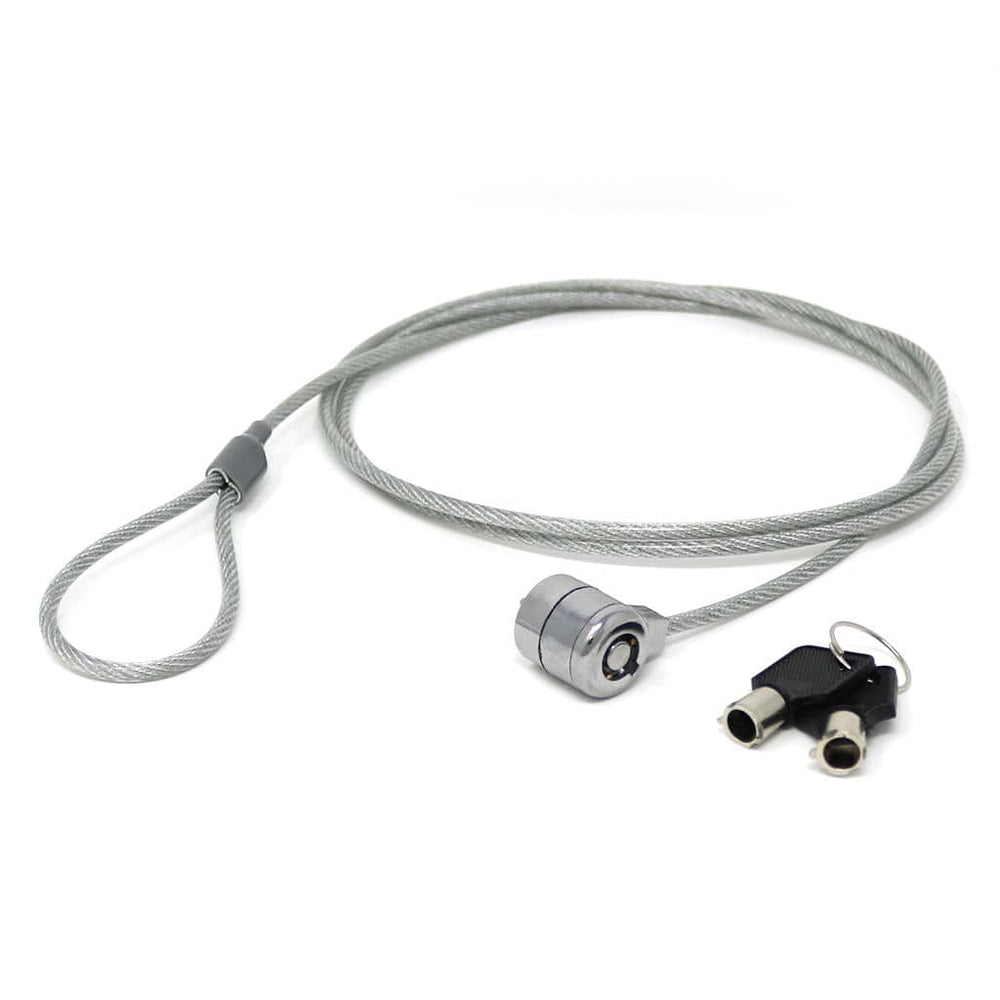 Laptop Security Cable with Barrel Lock & Keys by The Pi Hut - The Pi Hut