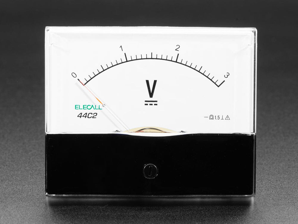 Large 3V Analog Panel Meter by The Pi Hut - The Pi Hut