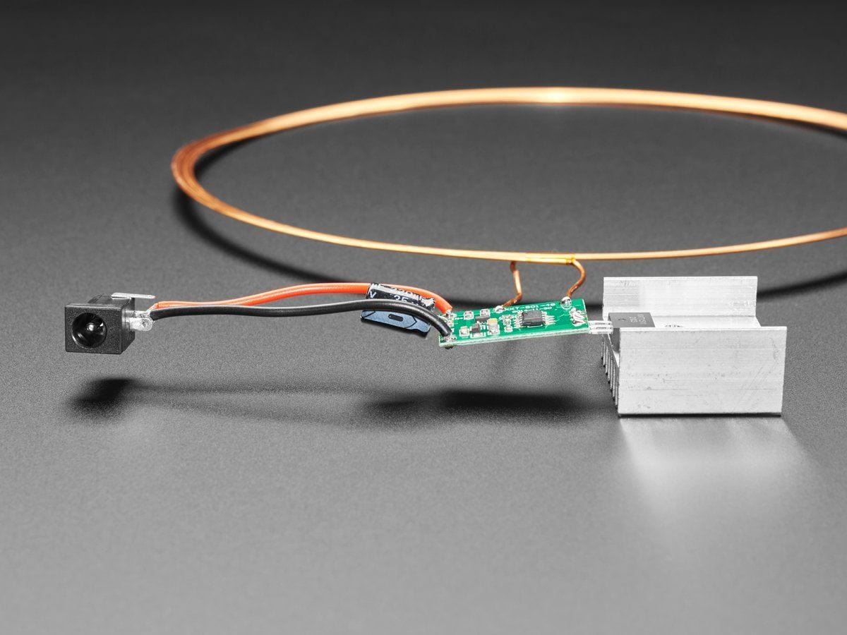 Large Inductive Coil and 10 Wireless LED Kit - 24V by The Pi Hut - The Pi Hut