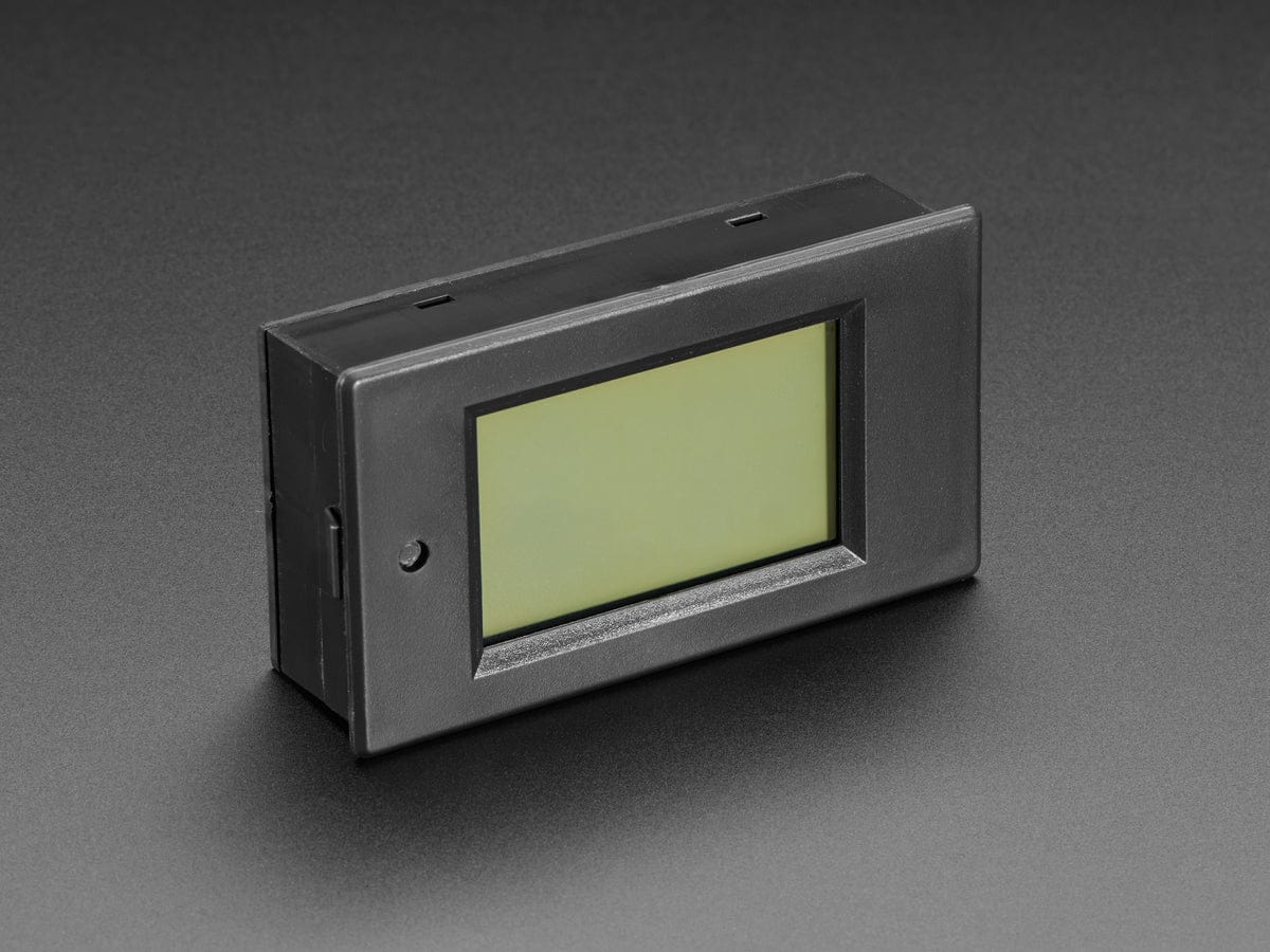Large Panel-Mount Digital Power Meter - 6.5V to 100VDC up to 20A by The Pi Hut - The Pi Hut