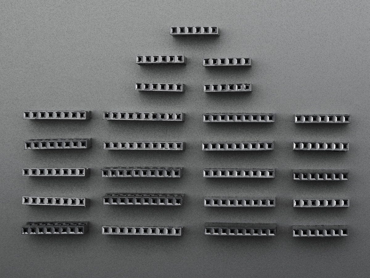 Large Single Row Housing Pack for DIY Jumper Cables by The Pi Hut - The Pi Hut