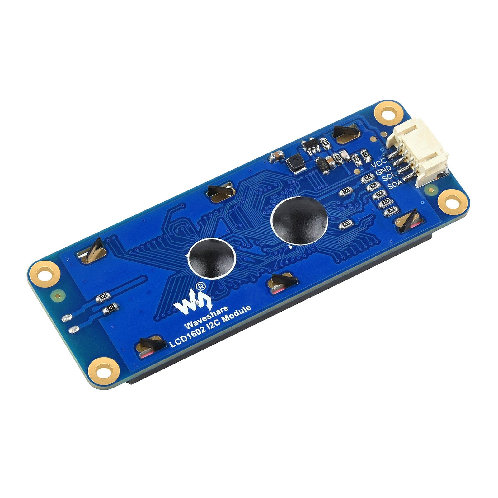 I2C 16x2 LCD Module by Waveshare - The Pi Hut