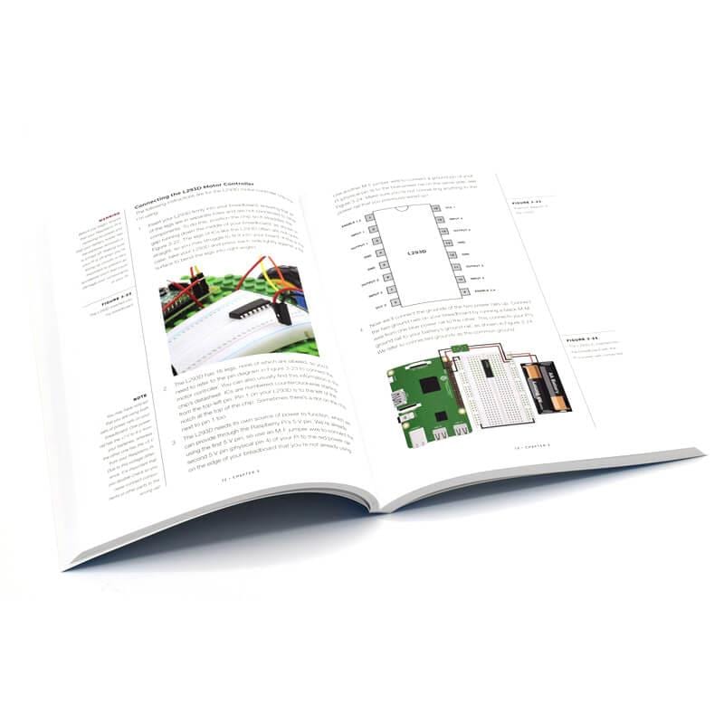 Learn Robotics with Raspberry Pi by No Starch Press - The Pi Hut